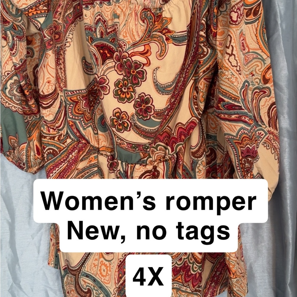 Paisley Print Women's Top